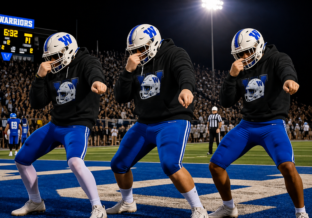 Warrior Football Helmet Premium Hoodie