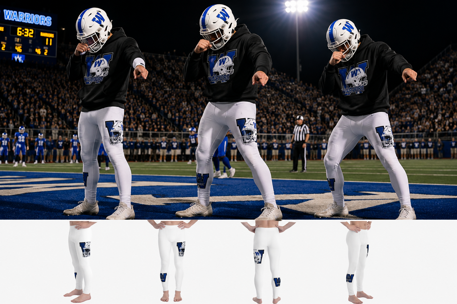 Warrior Toughness Performance Leggings