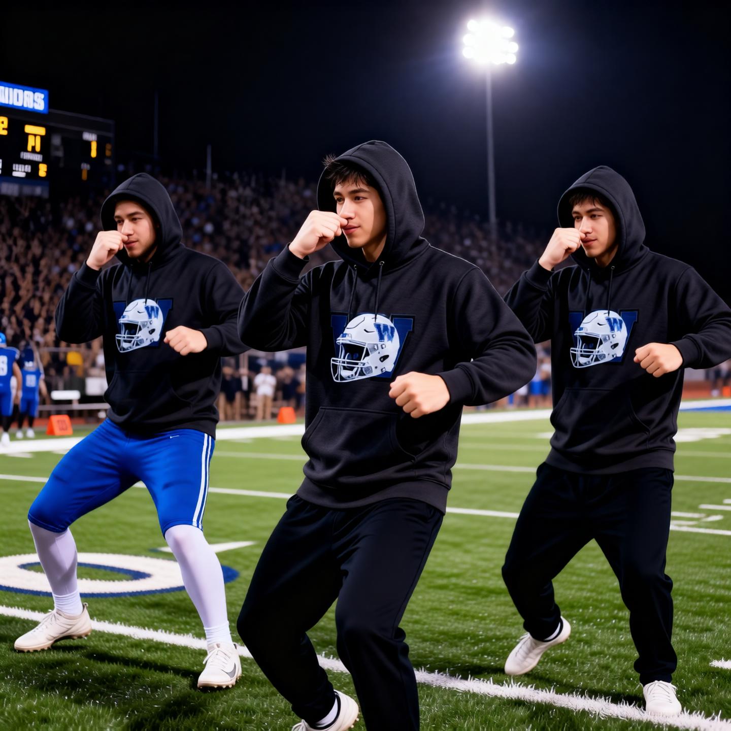 Warrior Football Helmet Premium Hoodie