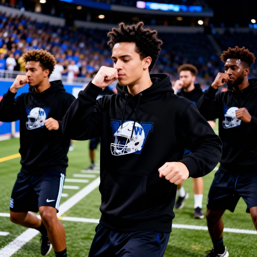 Warrior Football Helmet Premium Hoodie