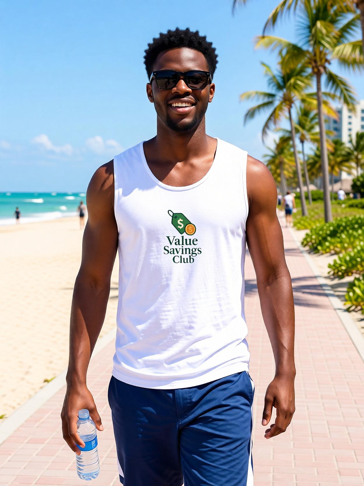 Value Savings Club Premium Muscle Tank